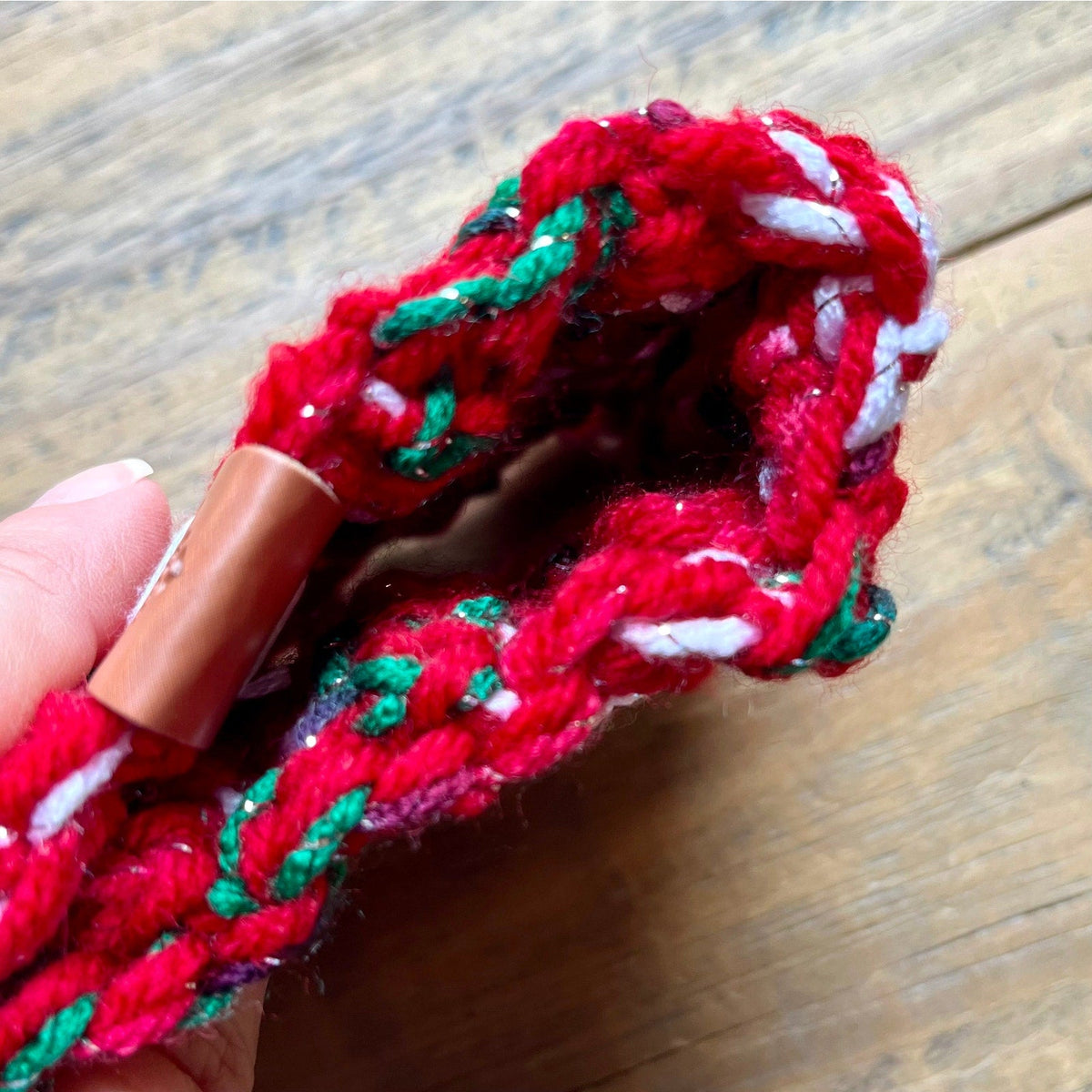 Christmas Headband for Women, Warm Crocheted Headbands