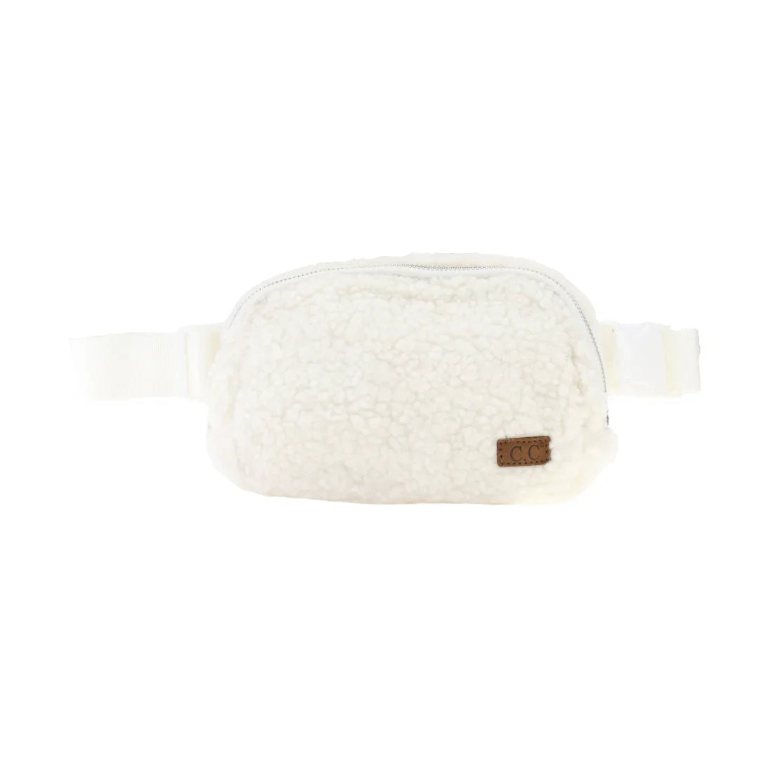 Sherpa C.C Belt Bag – Cozy Sherpa Fanny Pack-1