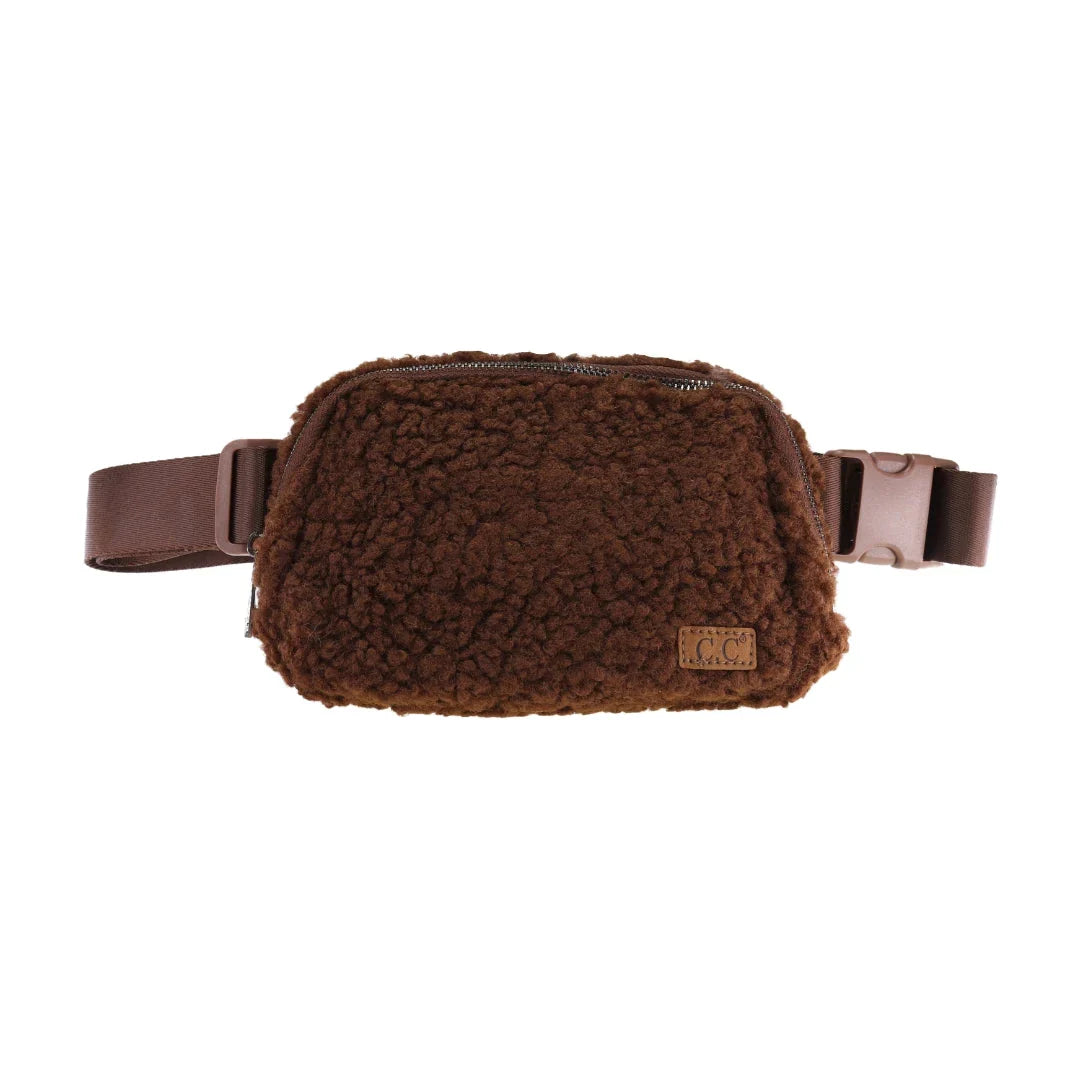 Sherpa C.C Belt Bag – Cozy Sherpa Fanny Pack-2