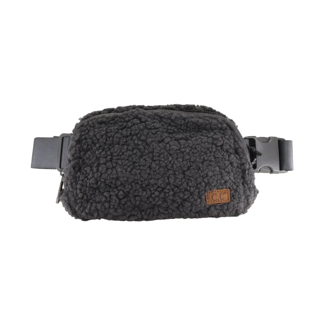 Sherpa C.C Belt Bag – Cozy Sherpa Fanny Pack-0