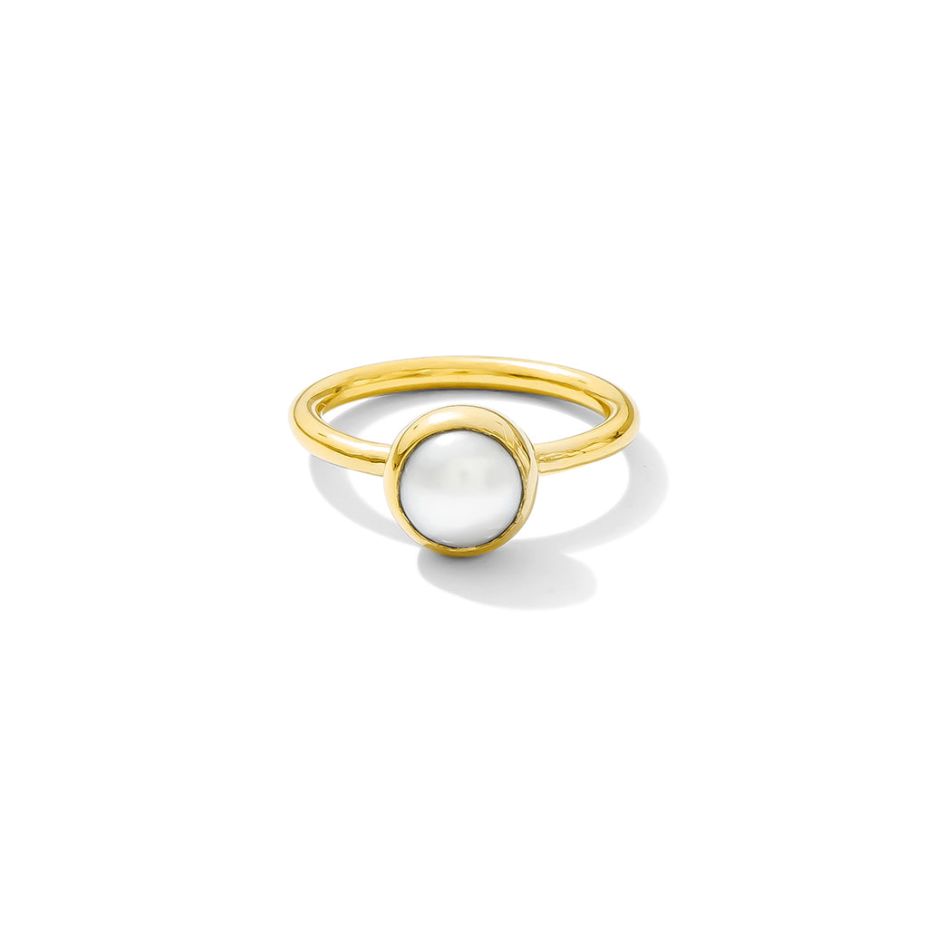 Freahwater Pearl Bombshell Ring-0