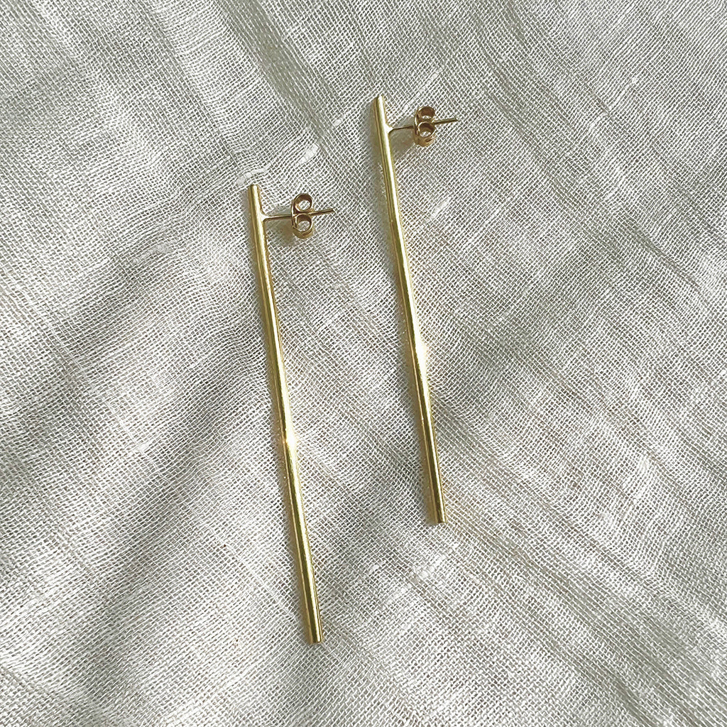 Minimal Bar Earrings-2